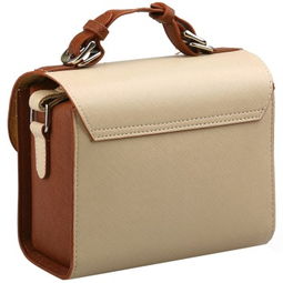 富士趣奇Checky Instax Mini系列专用米色心情包 简约随行的拍立得伴侣